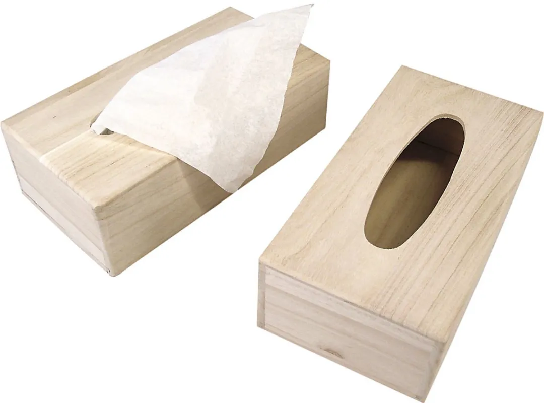 Creativ Company Tissuedoos 27x14x8cm - Blank