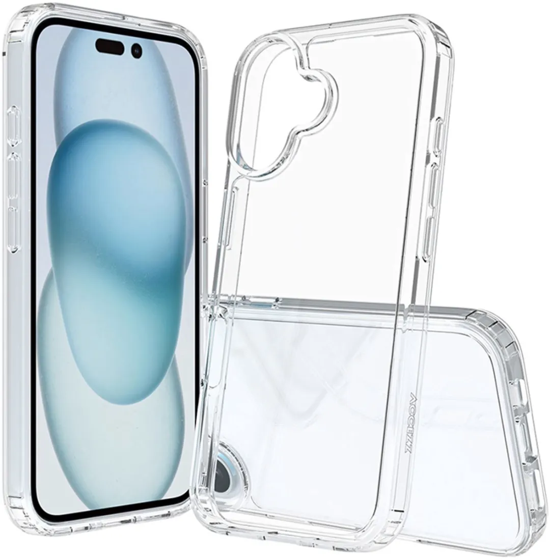 Accezz Xtreme Impact Backcover 2.0 iPhone 16 Hoesje - Transparant