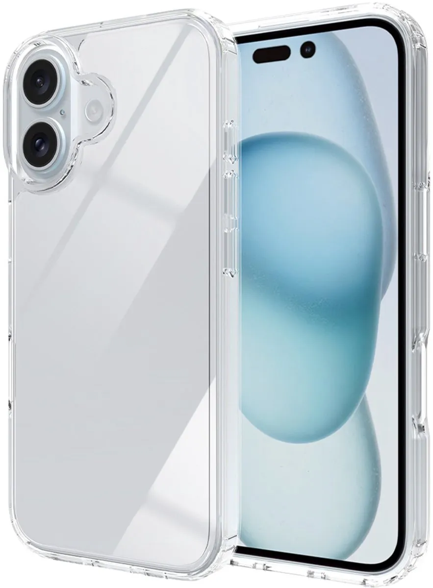 Accezz Xtreme Impact Backcover 2.0 iPhone 16 Hoesje - Transparant