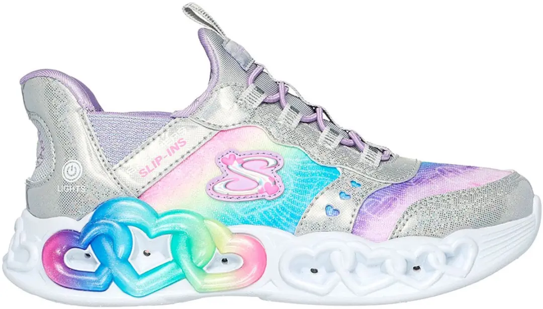 Skechers Infinite Heart Lights Eternal Shimmer Schoenen - afbeelding 5 van 6