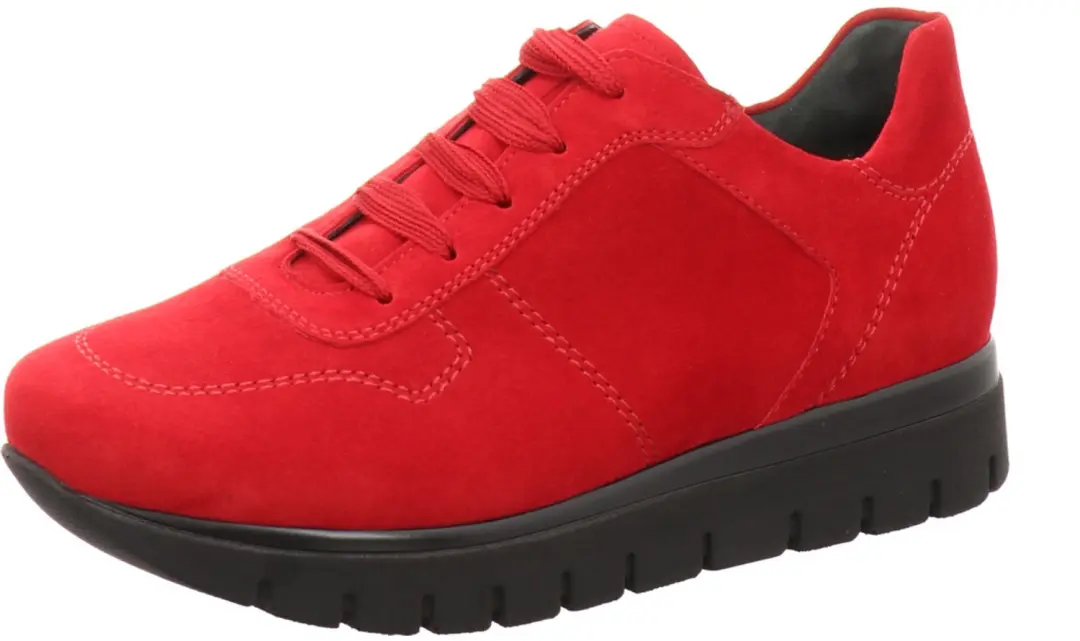 Semler S2045 Silvia H Weite dames sneakers rood maat 36