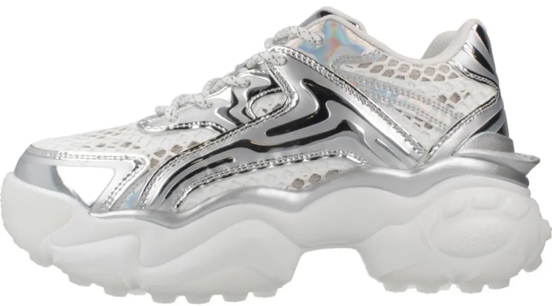 Buffalo Score Tec Dames Sneaker - Wit - afbeelding 2 van 6