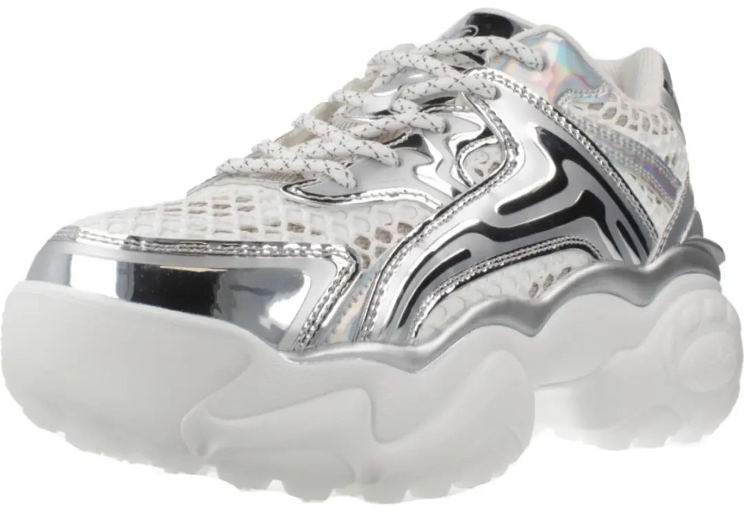 Buffalo Score Tec Dames Sneaker - Wit - afbeelding 3 van 6