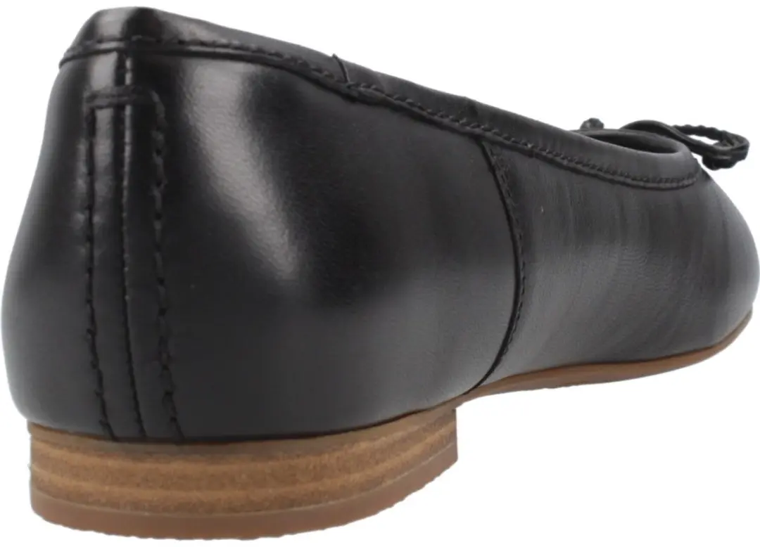 CLARKS FAWNA LILY LEATHER Zwart 37,5 EU