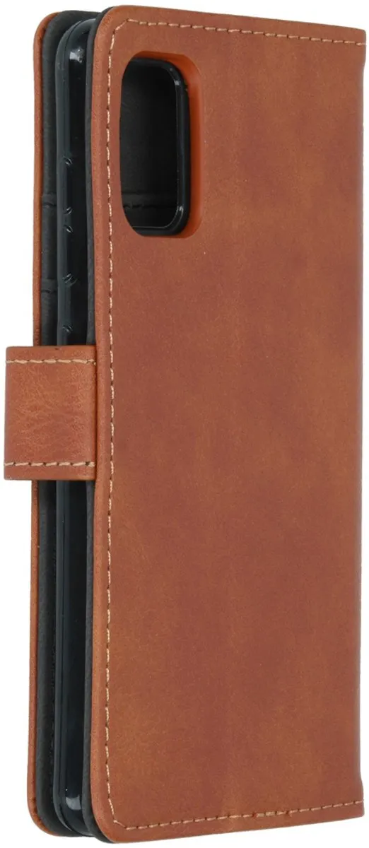 Imoshion Hoesje Samsung Galaxy A41 - 3 Pasjes - Bruin