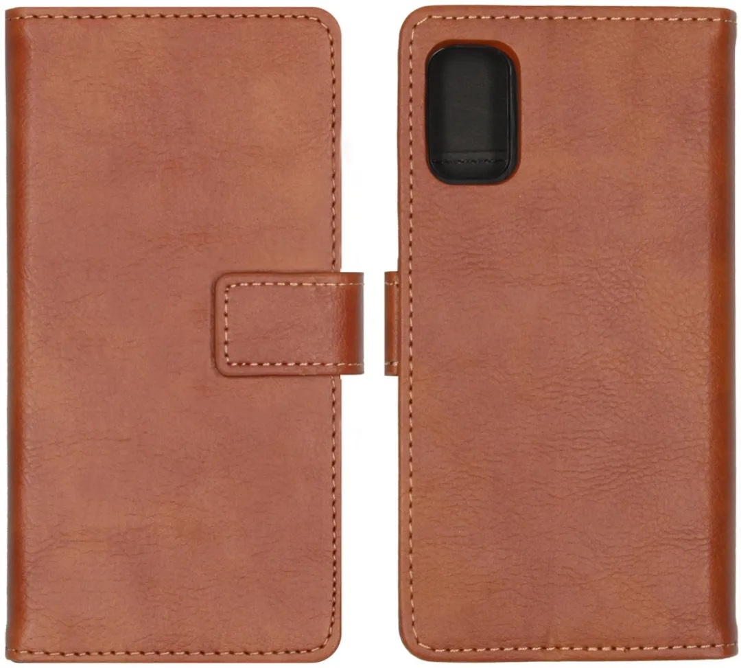 Imoshion Hoesje Samsung Galaxy A41 - 3 Pasjes - Bruin