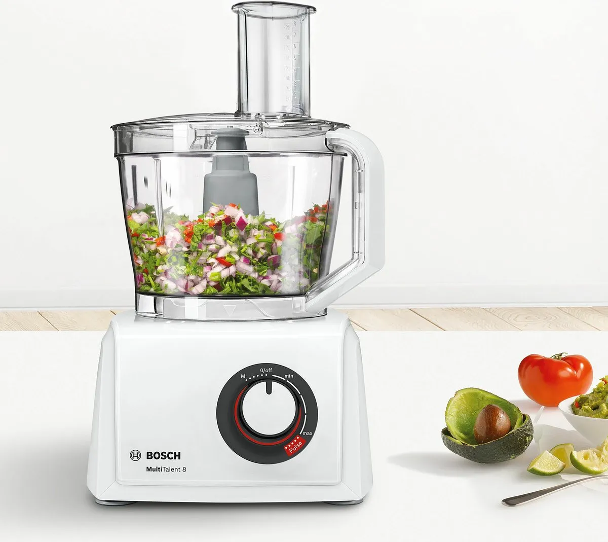 Bosch MultiTalent 8 MC812W501 Foodprocessor - 1000W - Wit - afbeelding 6 van 6