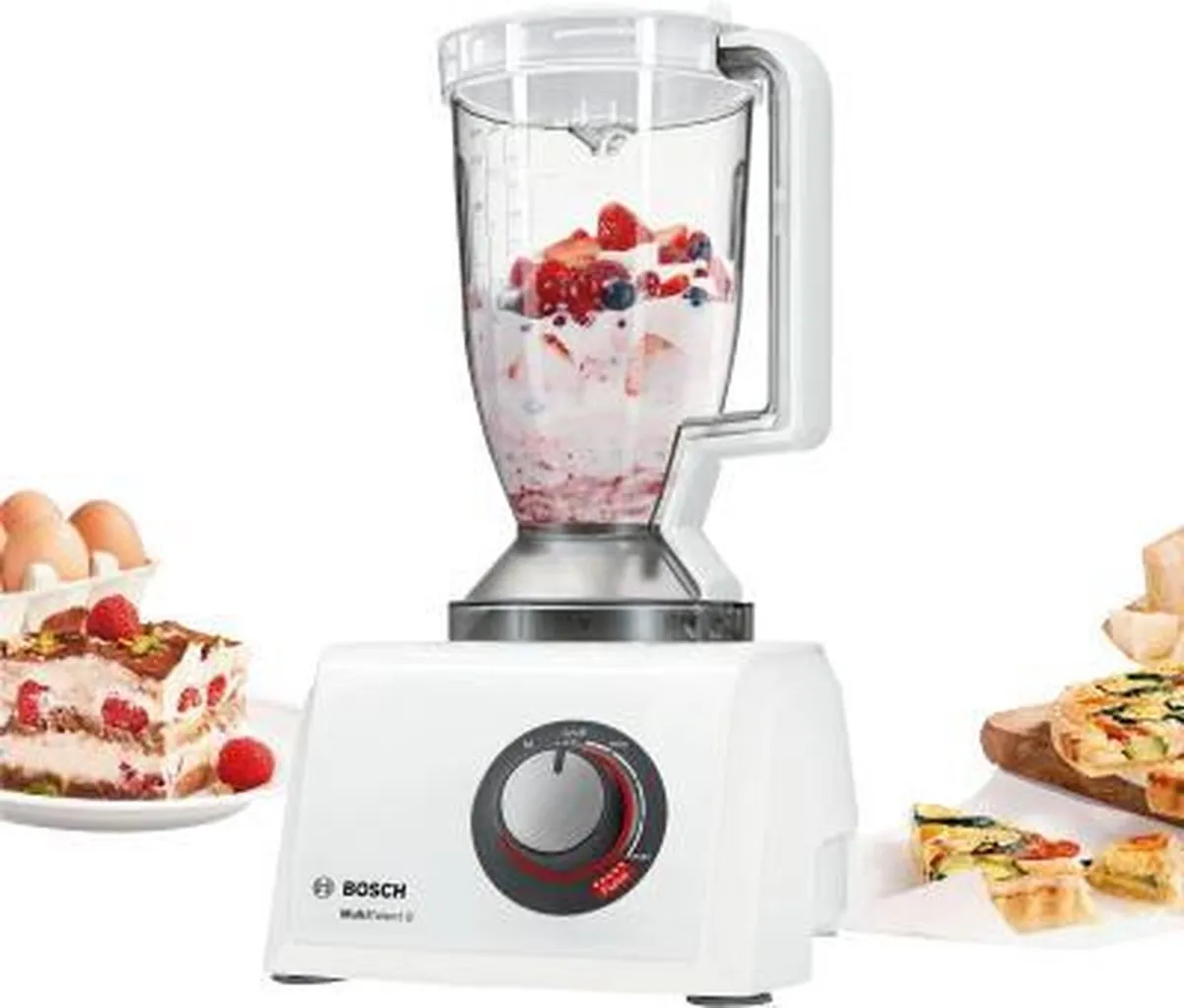 Bosch MultiTalent 8 MC812W501 Foodprocessor - 1000W - Wit