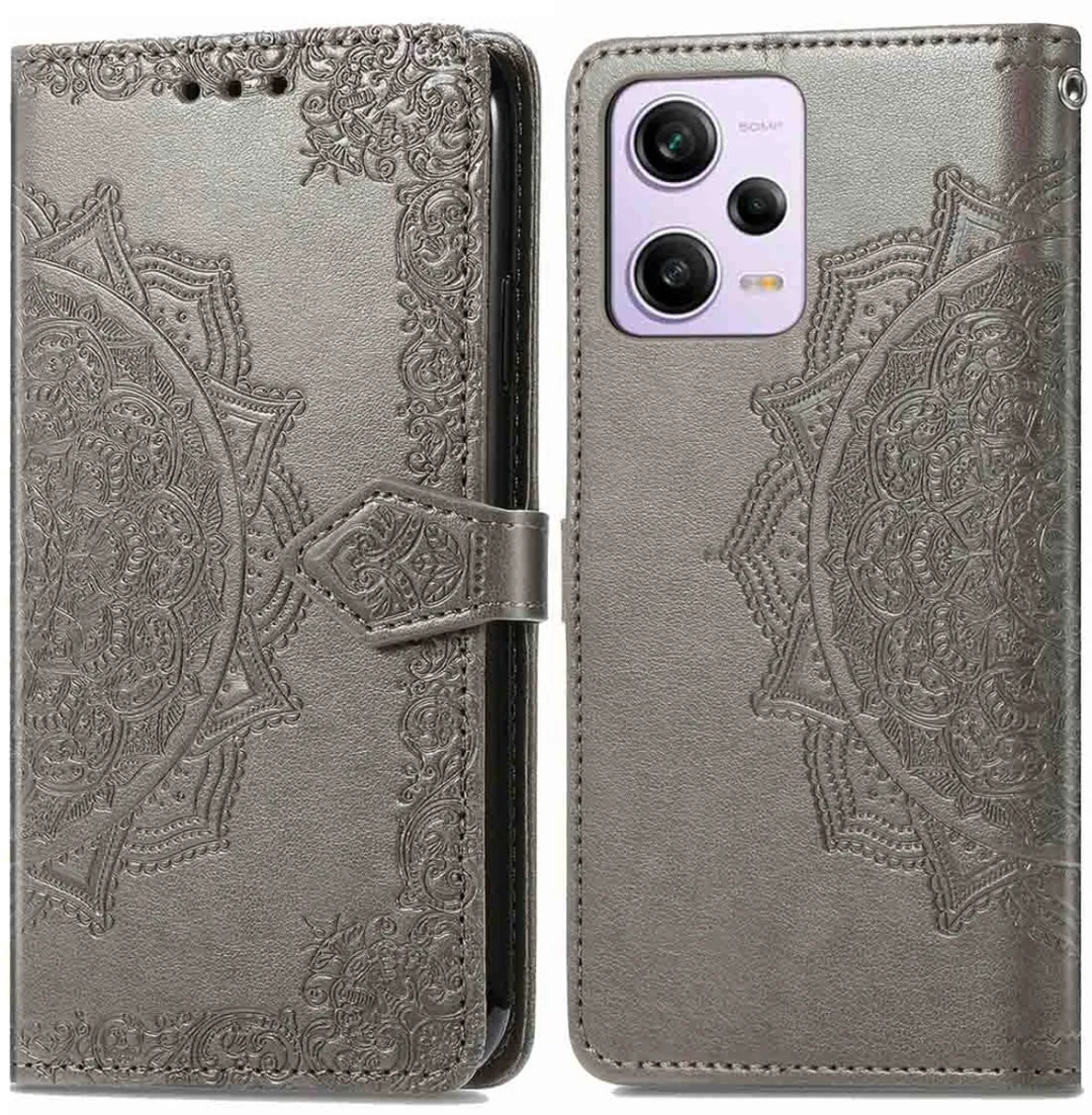 Imoshion Hoesje Xiaomi Redmi Note 12 Pro - 3 Pasjes - Grijs