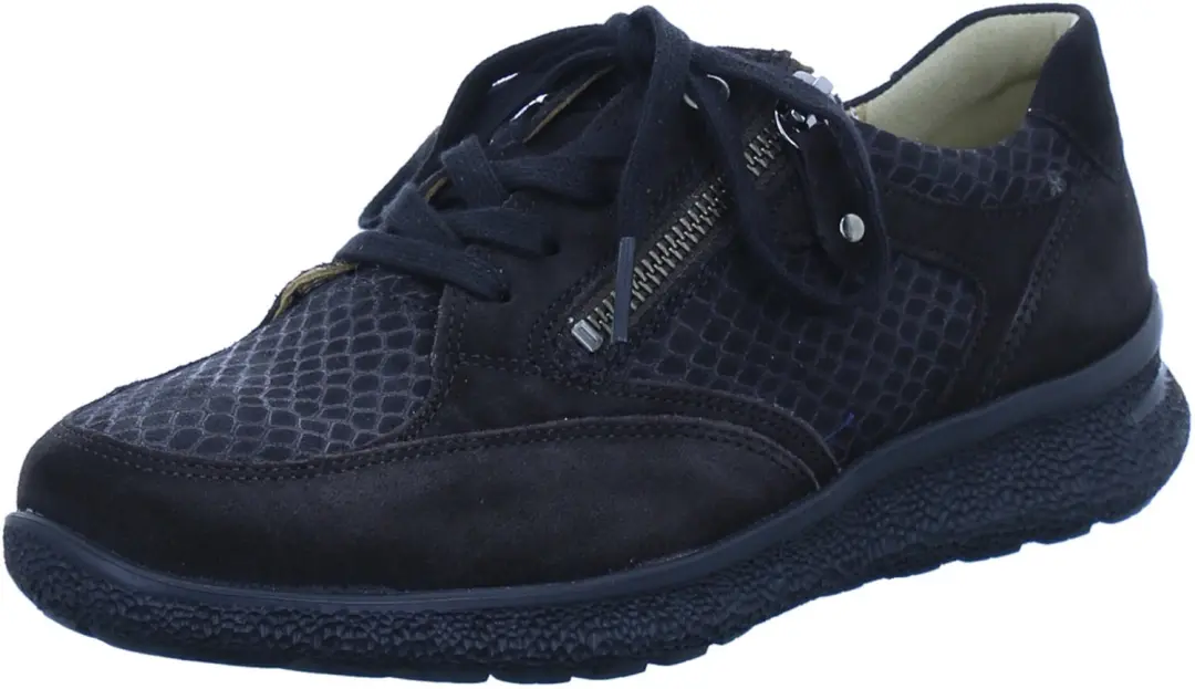 Hartjes 162.1609/34 77.77 dames sneakers bruin maat 41