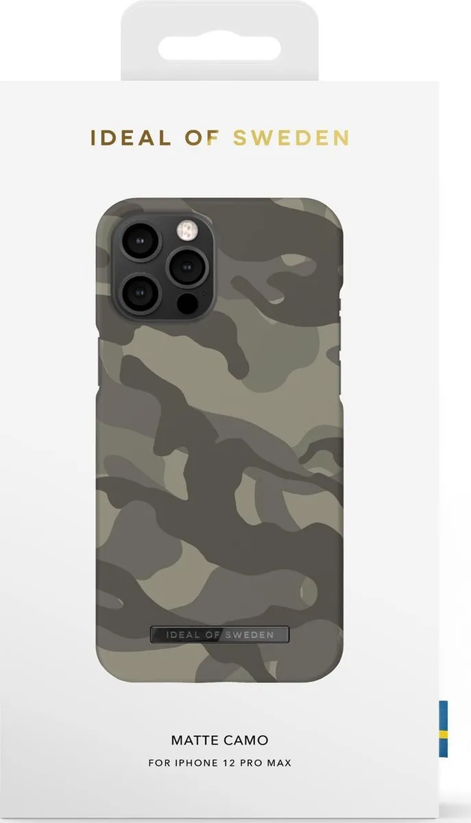 iDeal of Sweden Fashion Case iPhone 12 Pro Max Matte Camo - afbeelding 2 van 3