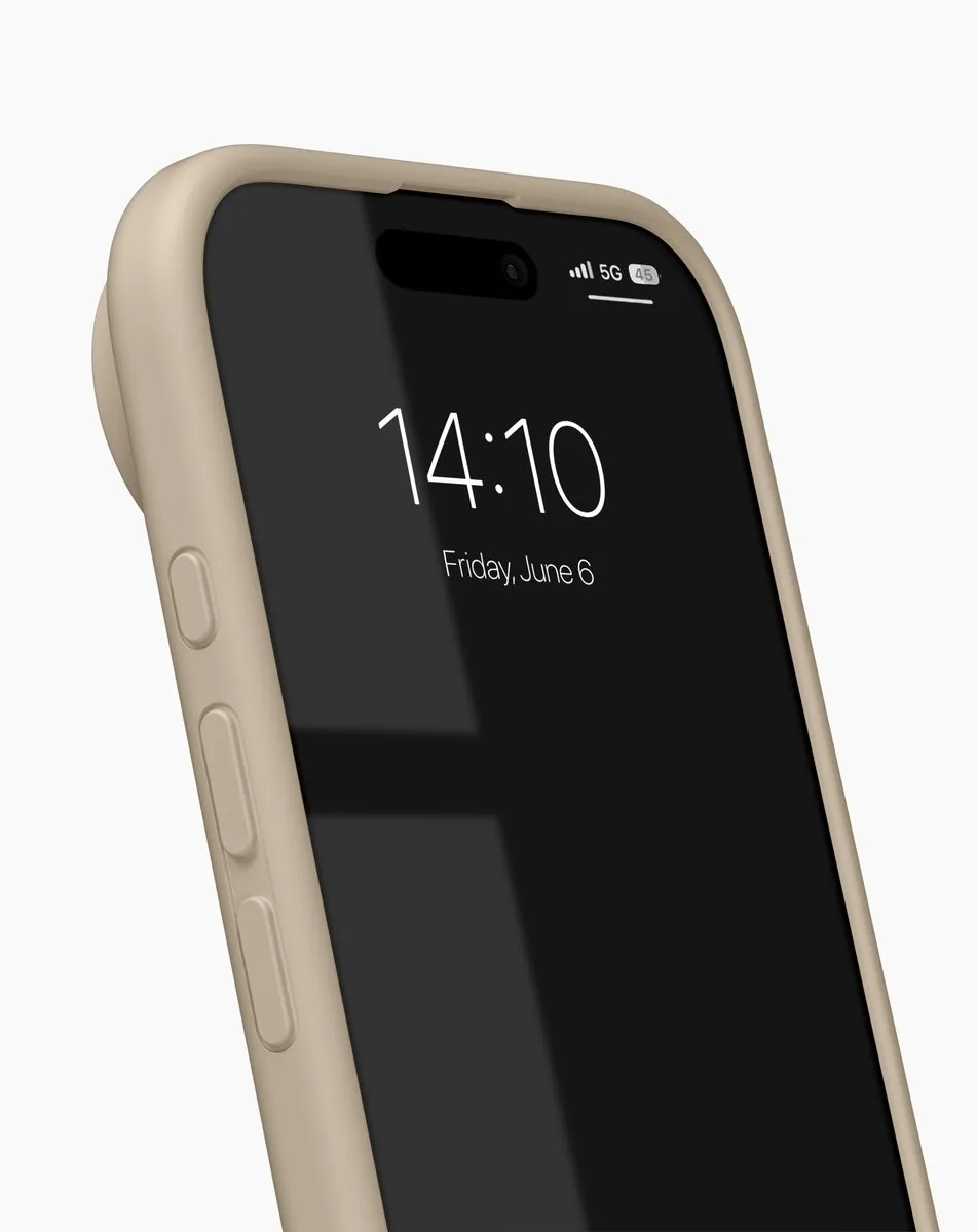 iDeal of Sweden iPhone 17 Air Silicone Hoesje Beige