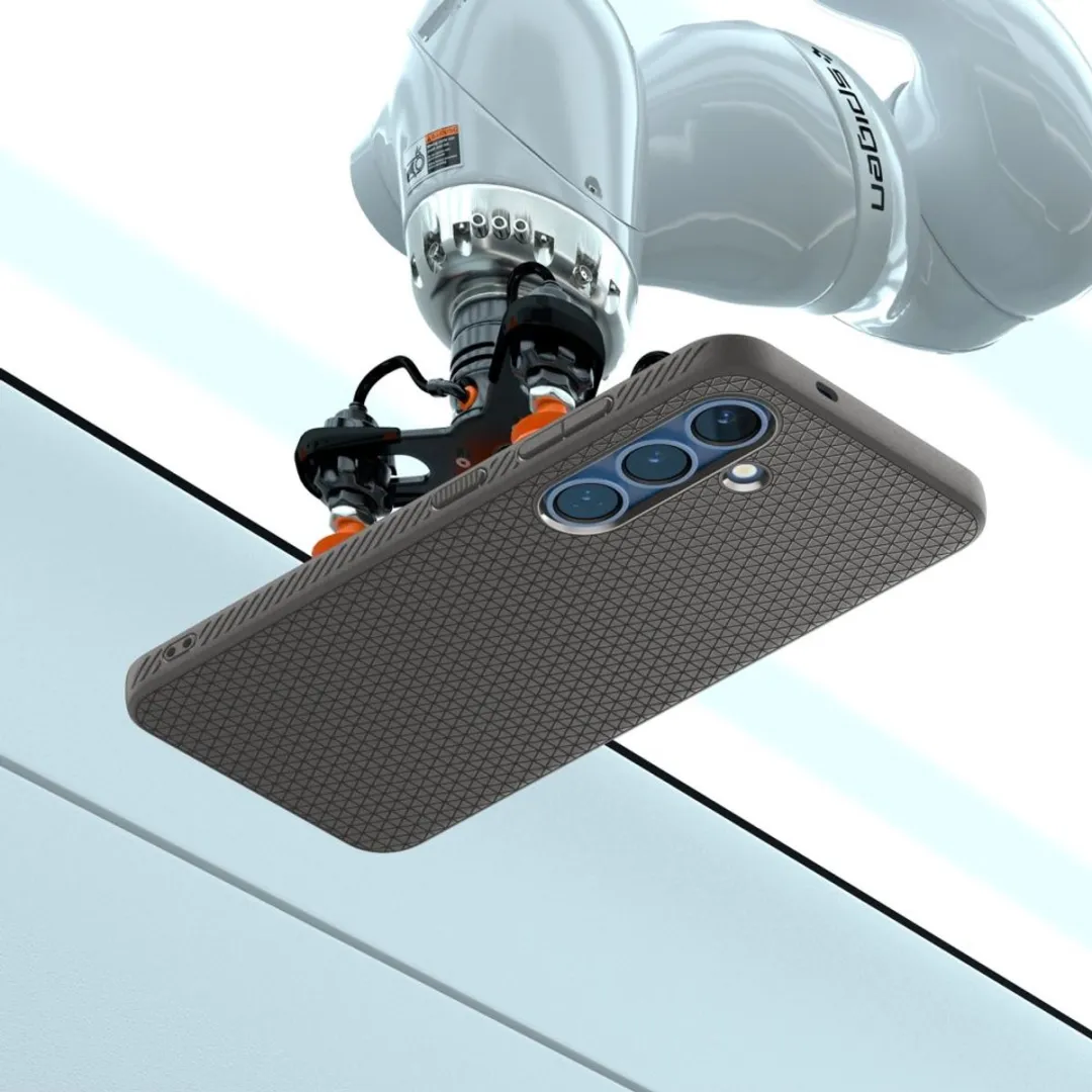 Spigen Liquid Air Hoesje Samsung Galaxy S25 - Grijs - afbeelding 6 van 6
