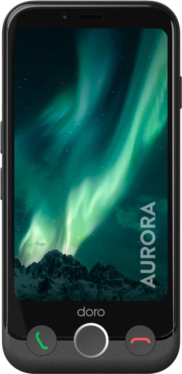 Doro Aurora 11 8884 Smartphone - 4,5" Dual SIM - 4GB/64GB - Grafiet