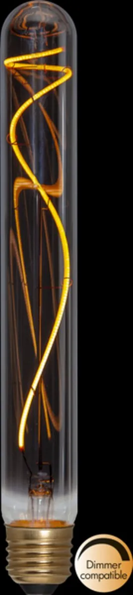 Star Trading Staaflamp E27 2.2W Rookglas