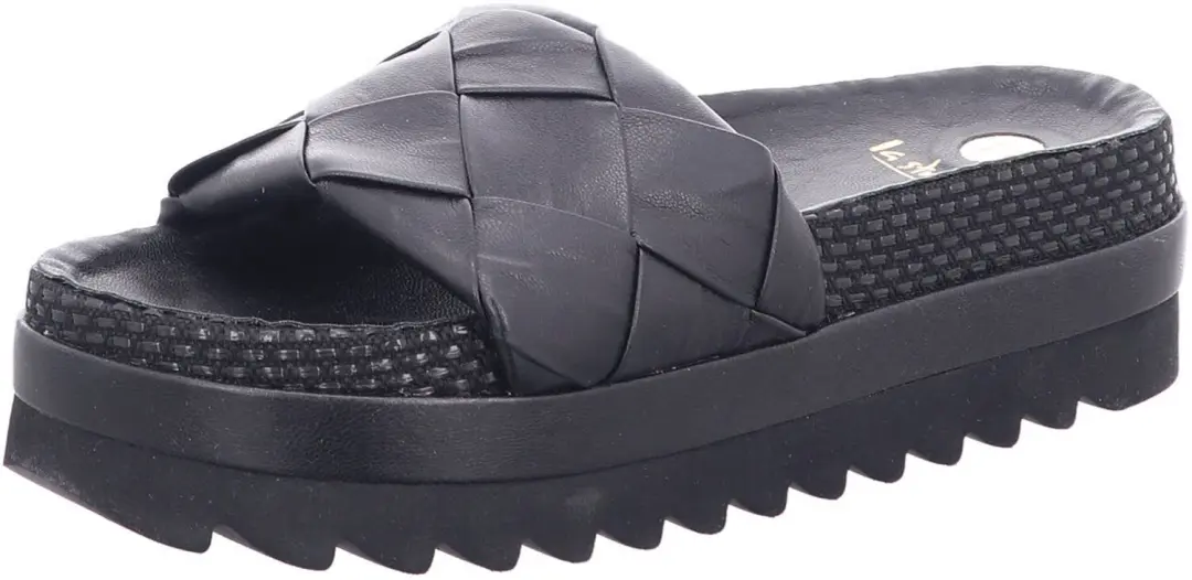 La Strada 2000634-1001 dames slippers zwart maat 41