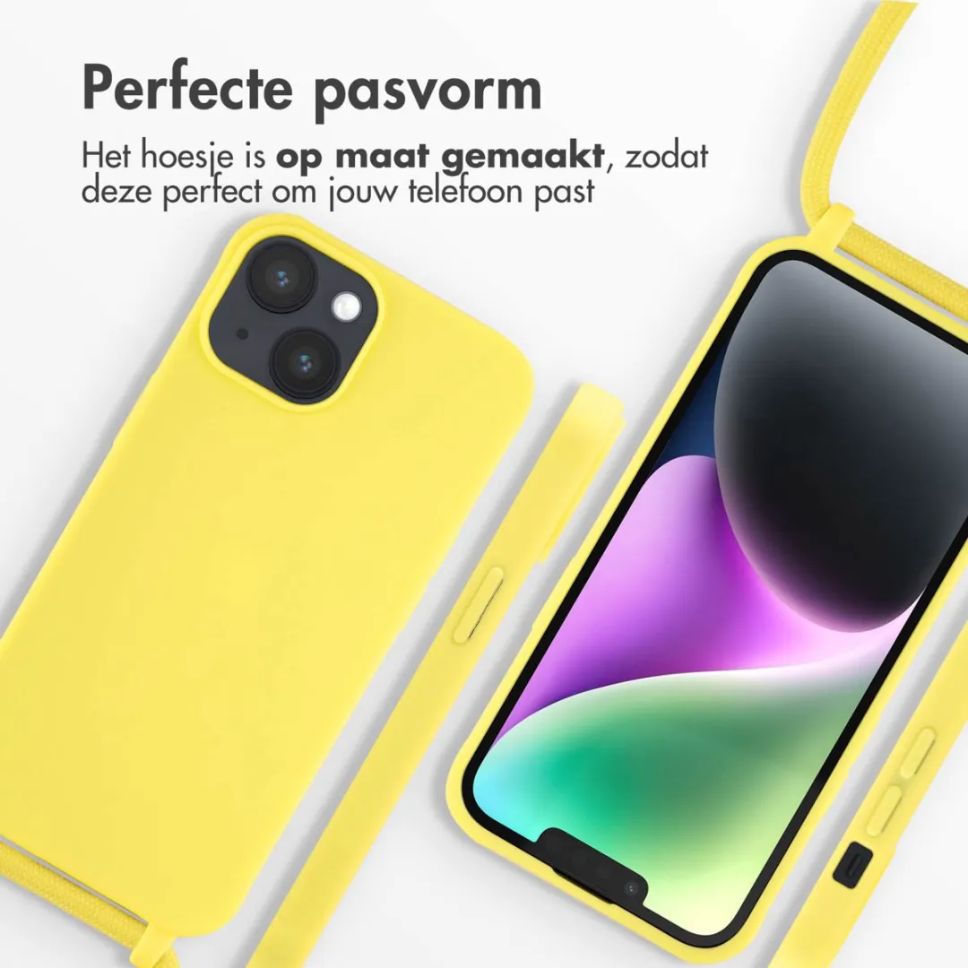 Imoshion iPhone 14 Siliconen Hoesje Geel