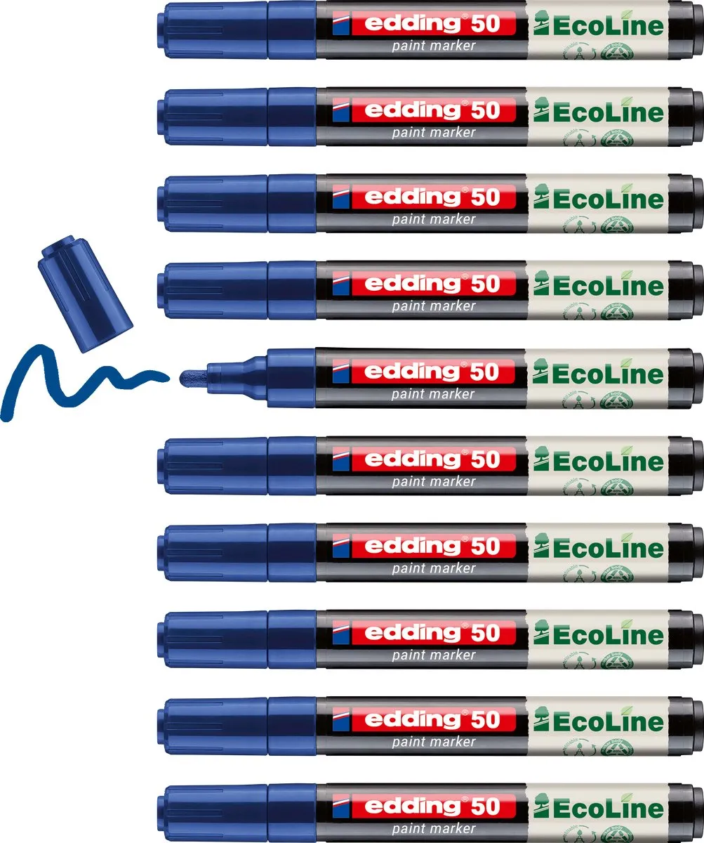 edding 50 EcoLine Blauwe Verfstift