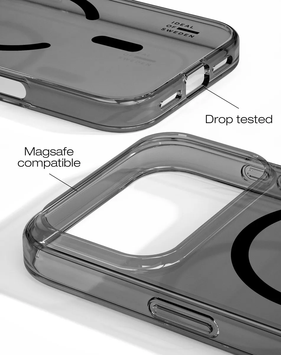 iDeal of Sweden Clear Case iPhone 17 Pro Max - MagSafe - Tinted Black