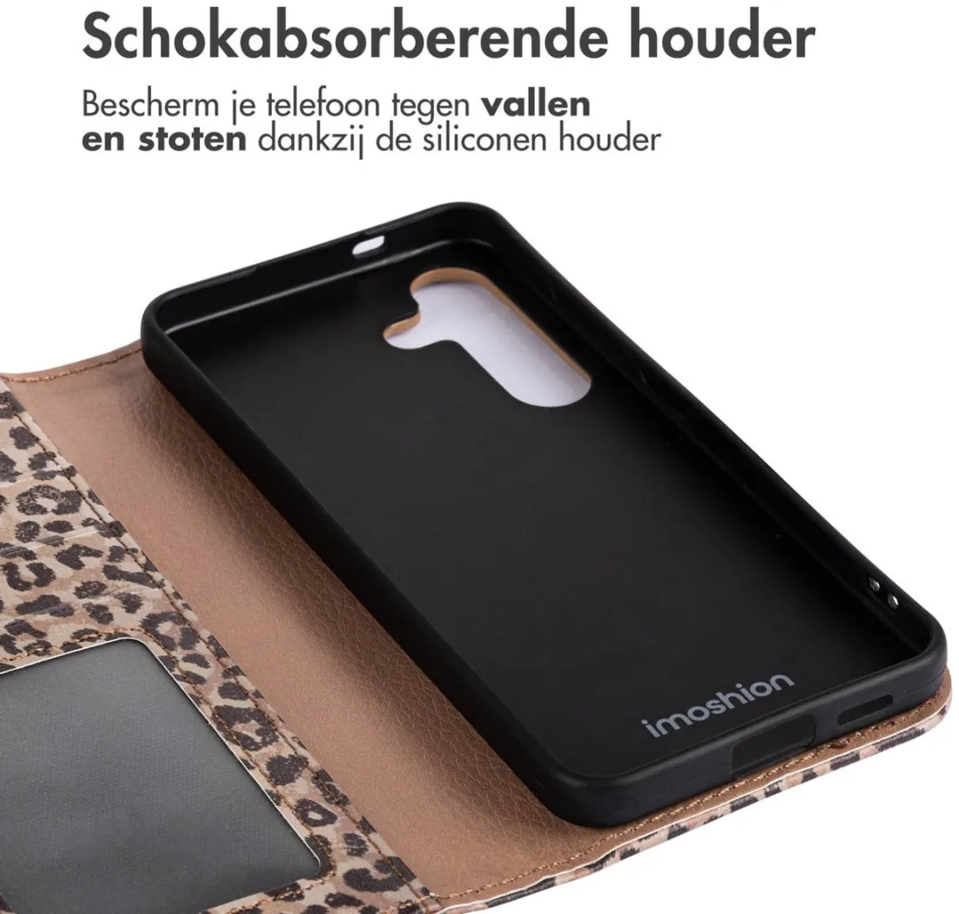 Imoshion Hoesje Samsung Galaxy S24 - Leopard Mood - 3 Pasjes