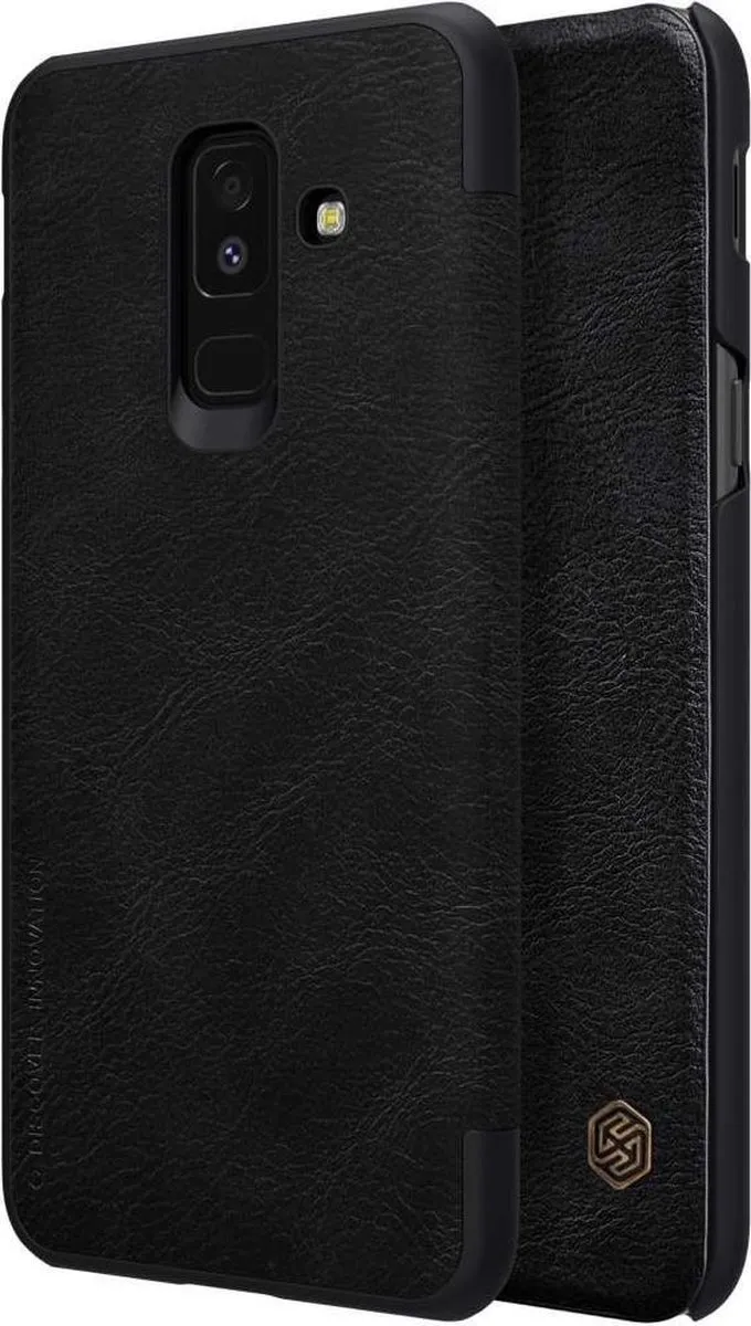 Nillkin Qin Leather Booktype Hoes Samsung Galaxy A6+ 2018