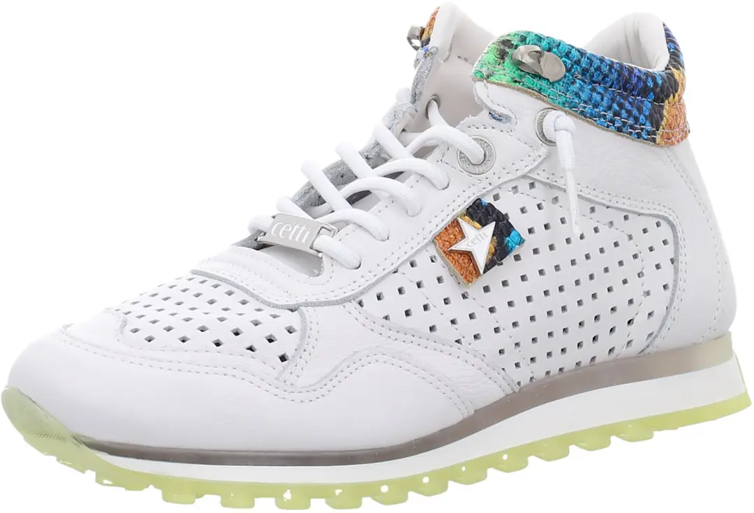 Cetti C1048 SRA NATURE SNAKE WHITE dames sneakers wit maat 40
