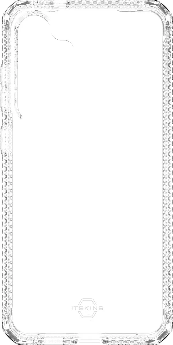ITSKINS Doorzichtig Hoesje geschikt voor Samsung Galaxy S25 Telefoonhoesje Flexibel TPU | ITSKINS Level 2 SpectrumClear R Backcover Shockproof | Doorzichtig Telefoonhoesje Galaxy S25 | Schokbestendig Galaxy S25 Telefoonhoesje | Anti Shock Proof -