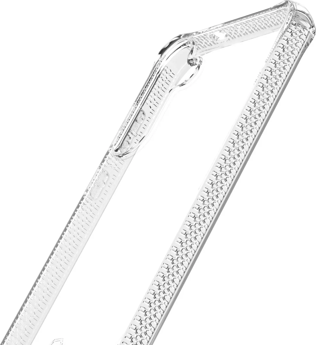 ITSKINS Doorzichtig Hoesje geschikt voor Samsung Galaxy S25 Telefoonhoesje Flexibel TPU | ITSKINS Level 2 SpectrumClear R Backcover Shockproof | Doorzichtig Telefoonhoesje Galaxy S25 | Schokbestendig Galaxy S25 Telefoonhoesje | Anti Shock Proof -