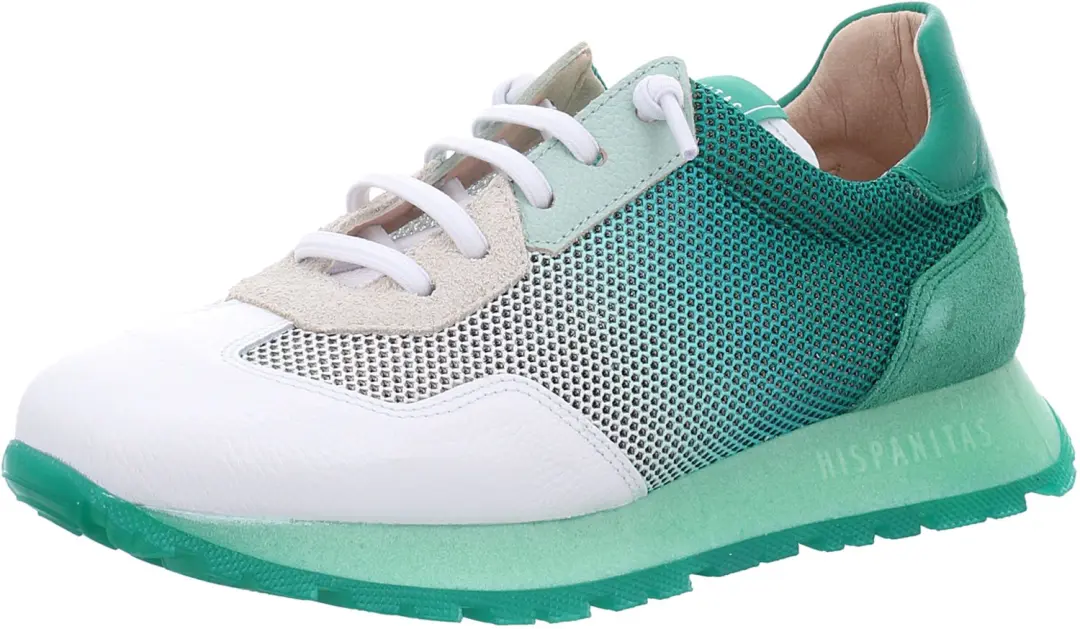 Hispanitas BHV253869 WHITE/GRASS/PANNA/EUCALIPTO dames sneakers groen maat 39
