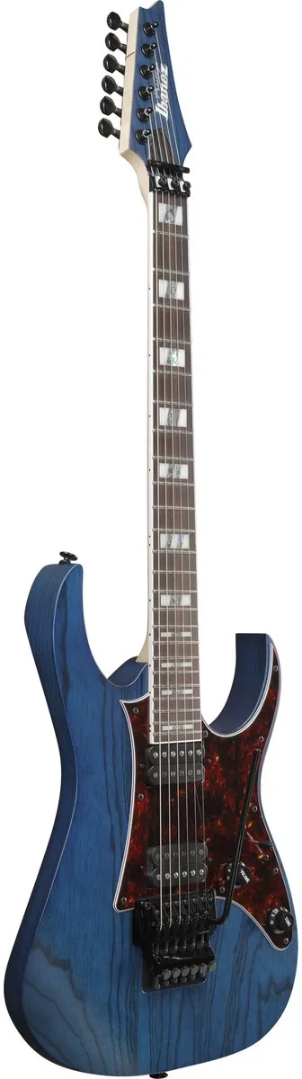 Ibanez Prestige RG653DX-TDF Transparent Deep Blue Flat - Elektrische gitaar