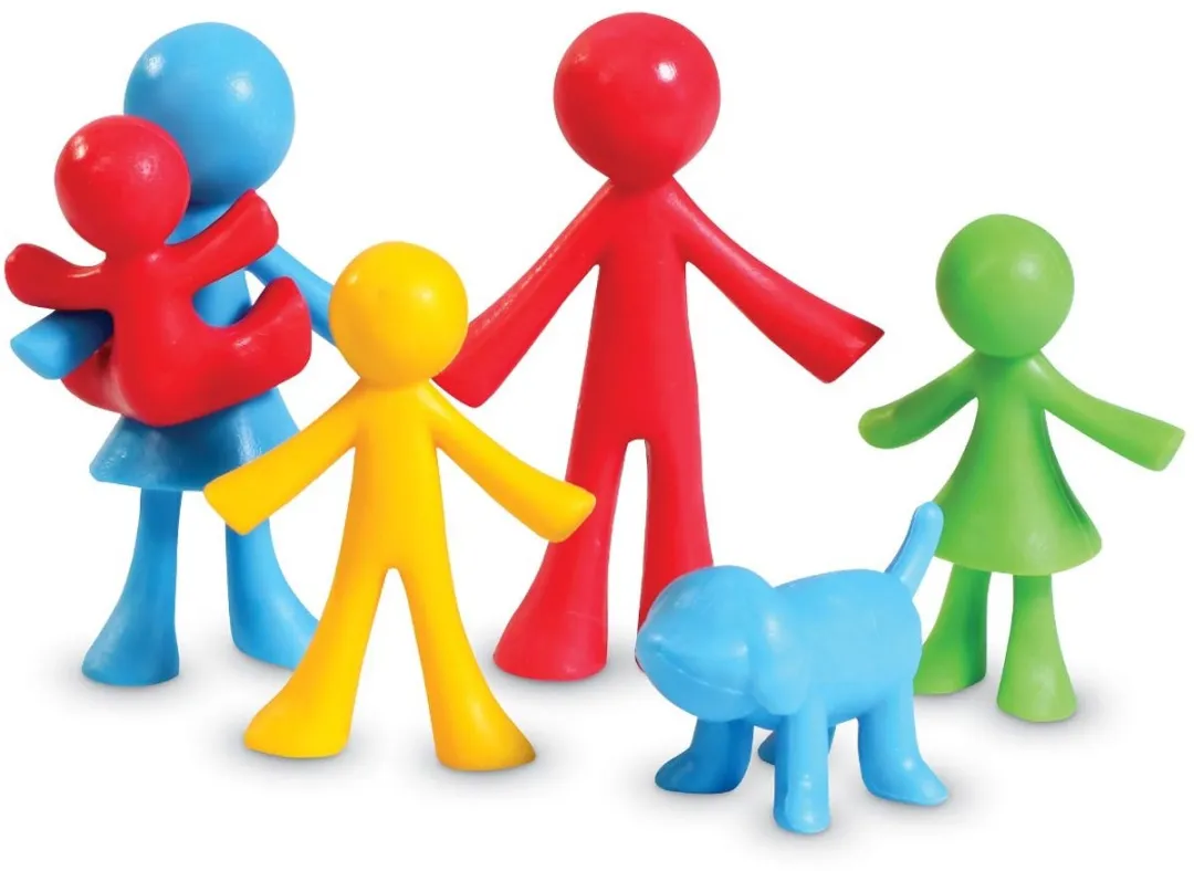 Learning Resources Family Counters Sorteerspel - 24 Stuks - 4 Kleuren