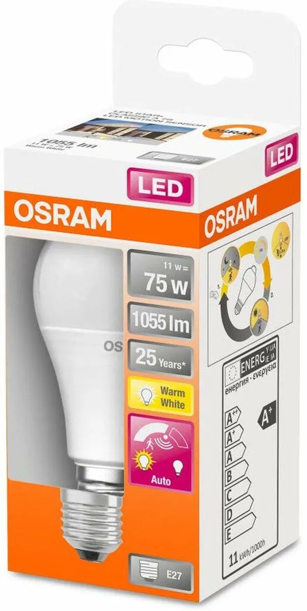 Osram Warm Wit Matte LED Lamp 11W - Ø6cm - afbeelding 3 van 6