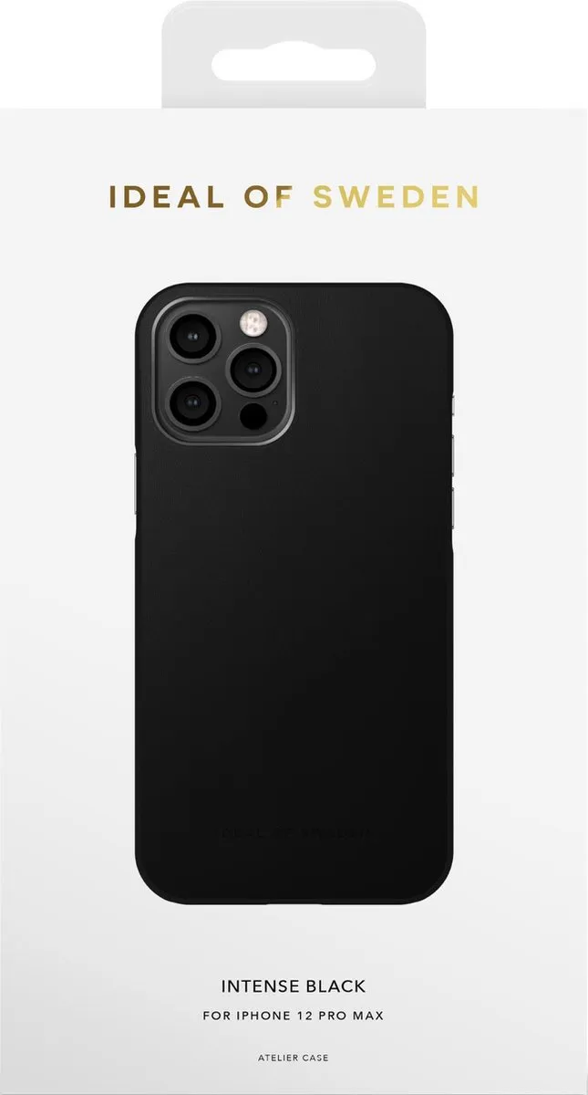 iDeal of Sweden iPhone 12 Pro Max Hoesje - IDACAW21-I2067-337 - Zwart