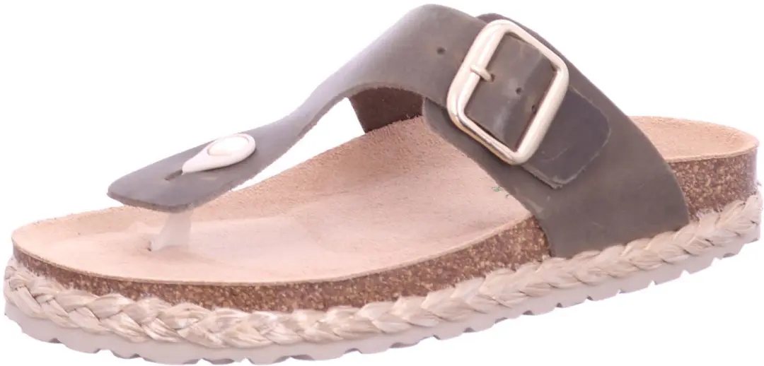natural sense 1094453 dames slippers groen maat 42
