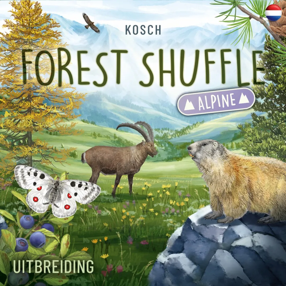 Lookout Games Forest Shuffle Alpine Uitbreiding - Nederlandstalig