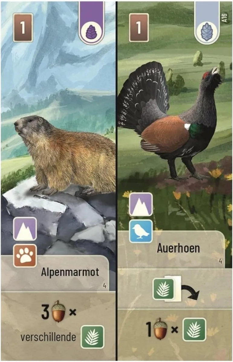 Lookout Games Forest Shuffle Alpine Uitbreiding - Nederlandstalig