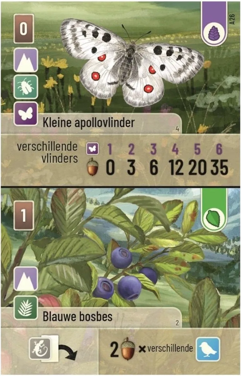 Lookout Games Forest Shuffle Alpine Uitbreiding - Nederlandstalig