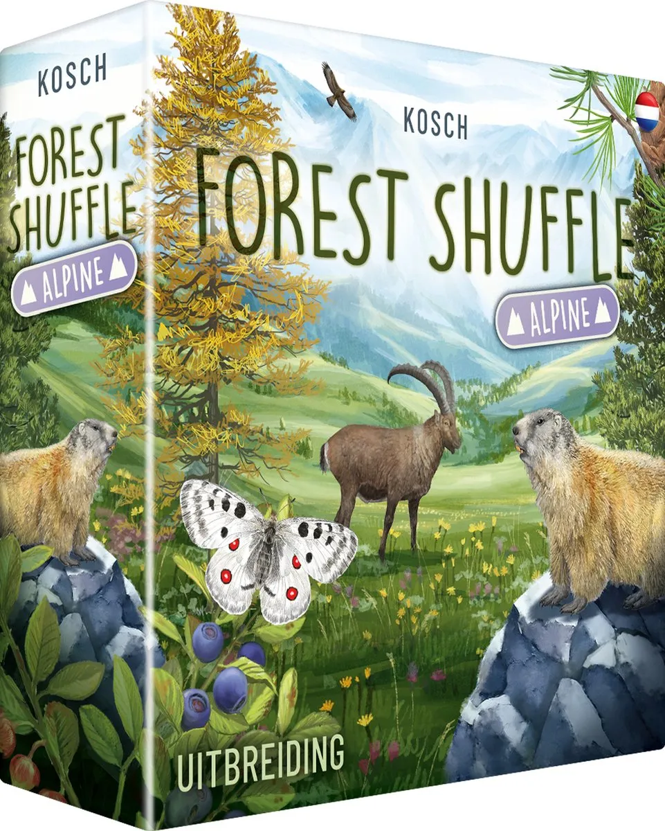 Lookout Games Forest Shuffle Alpine Uitbreiding - Nederlandstalig