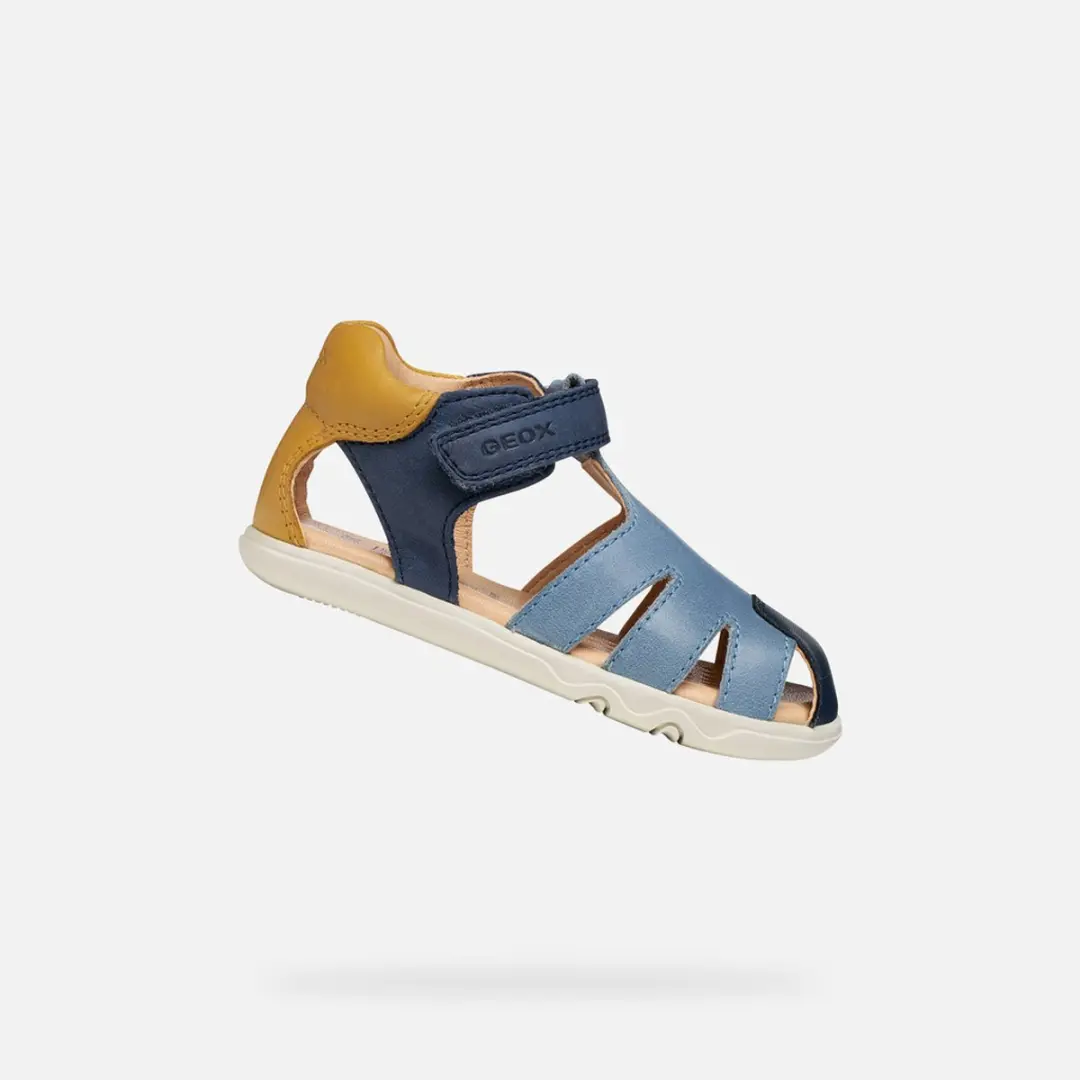 GEOX SANDAL STEPPIEUP PEUTERJONGENS Sandalen
