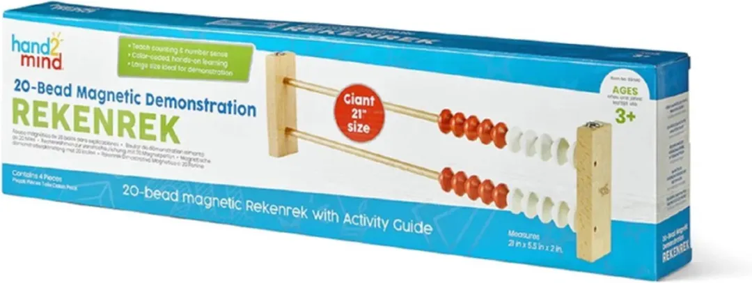 Learning Resources Magnetisch Instructierekenrek XXL 93440 - afbeelding 6 van 6