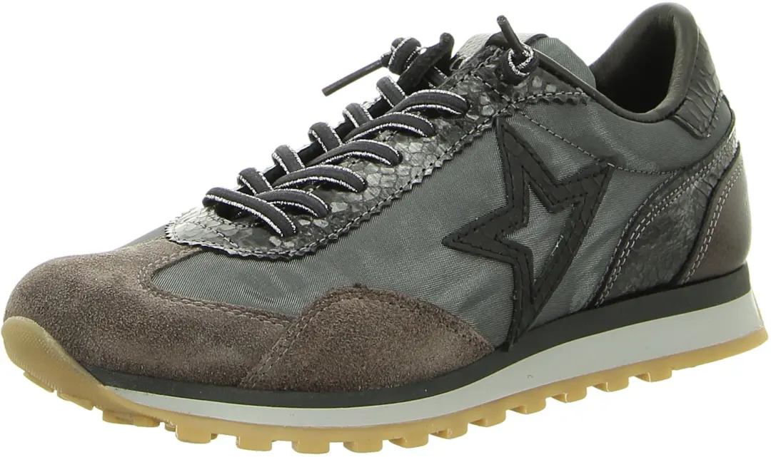 Cetti C1259 SRA ANTE METAL PIOMBO dames sneakers grijs maat 38