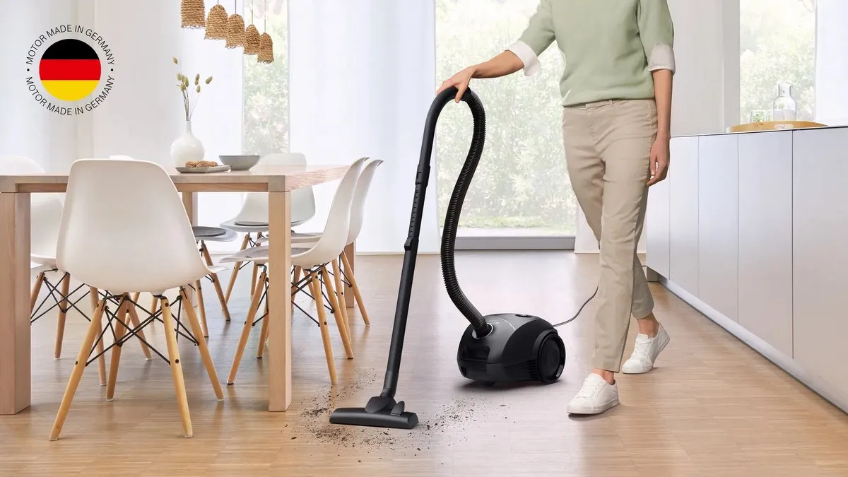 Bosch BGLS2BA1H Stofzuiger met zak - 600W - 3,5L - Zwart