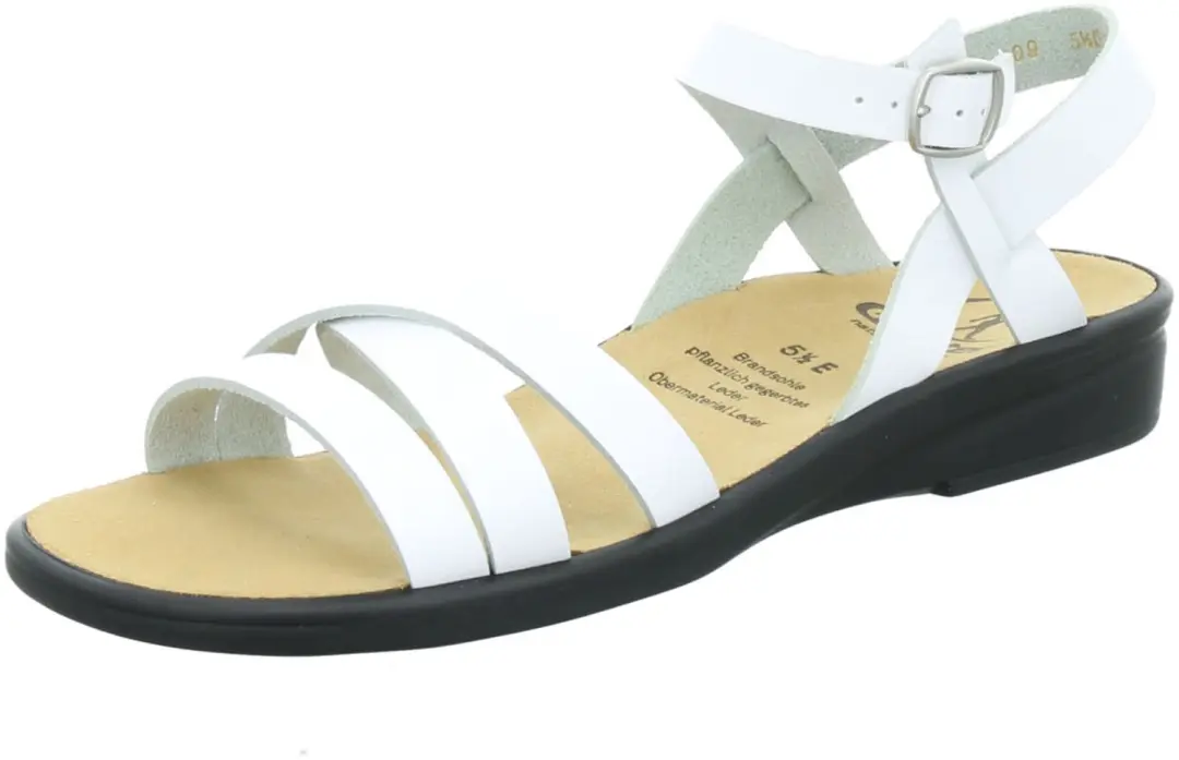 Ganter 202811-0200 dames slippers wit maat 42.5