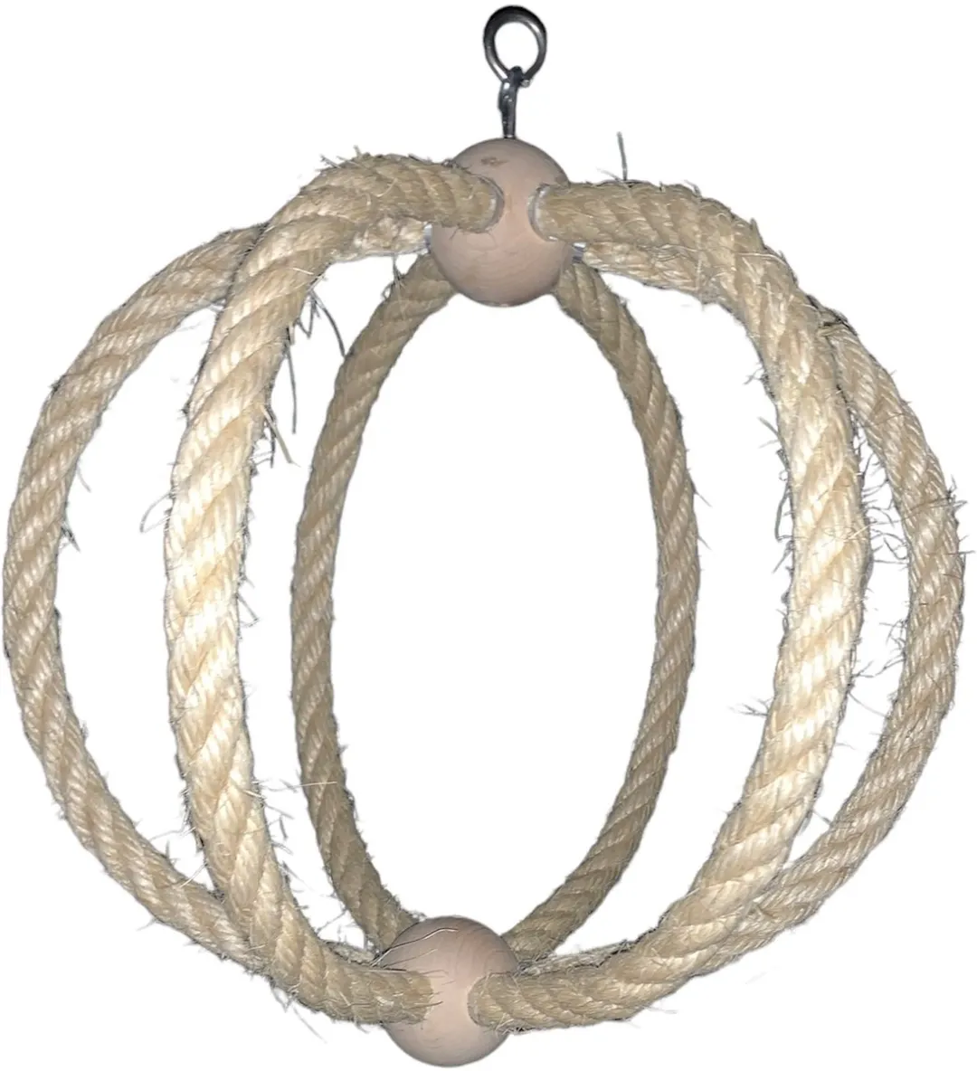 Home en Dier Schommel voor Vogels Beige