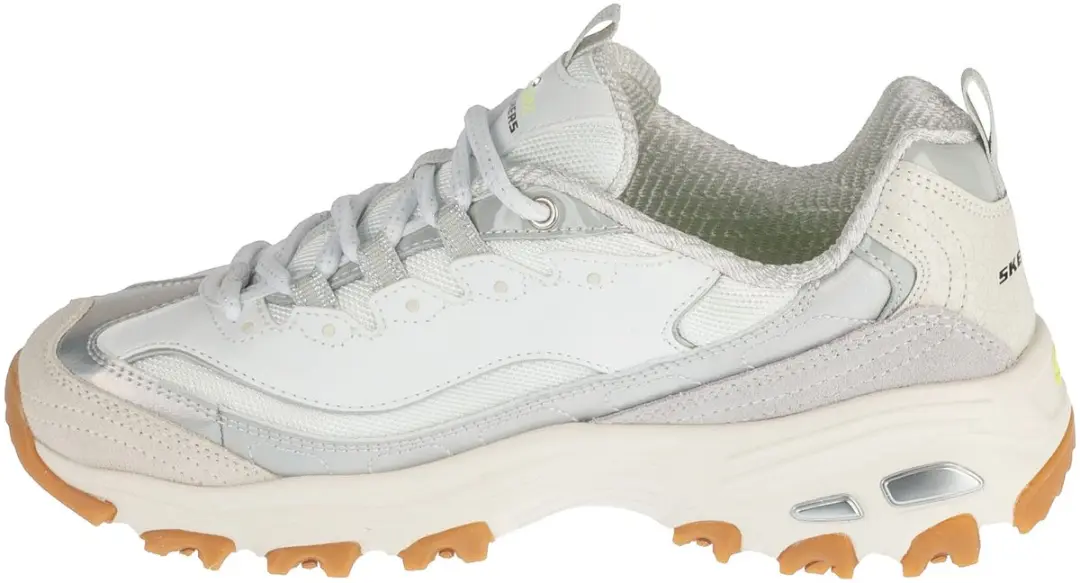 Skechers D'Lites Dazzling Shine Sneakers - Wit - afbeelding 2 van 5