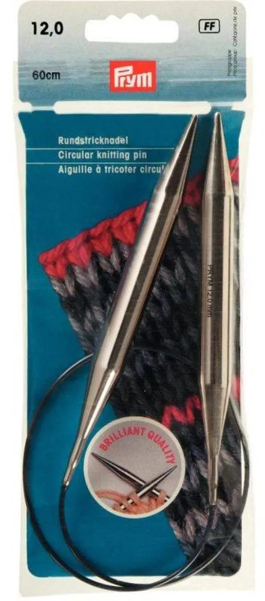 Prym Rondbreinaald 40cm 12,00mm - Zilverkleurig - afbeelding 6 van 6