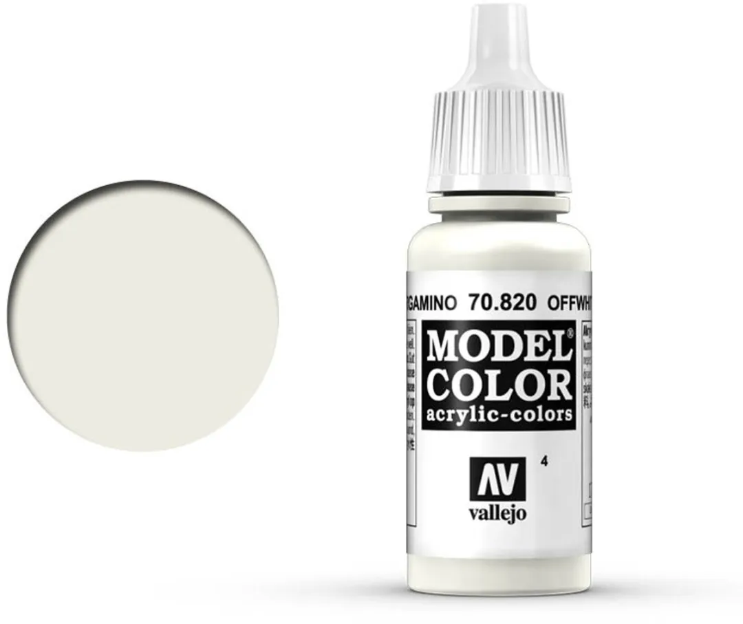 Vallejo Model Color Off White Acrylverf 17ml