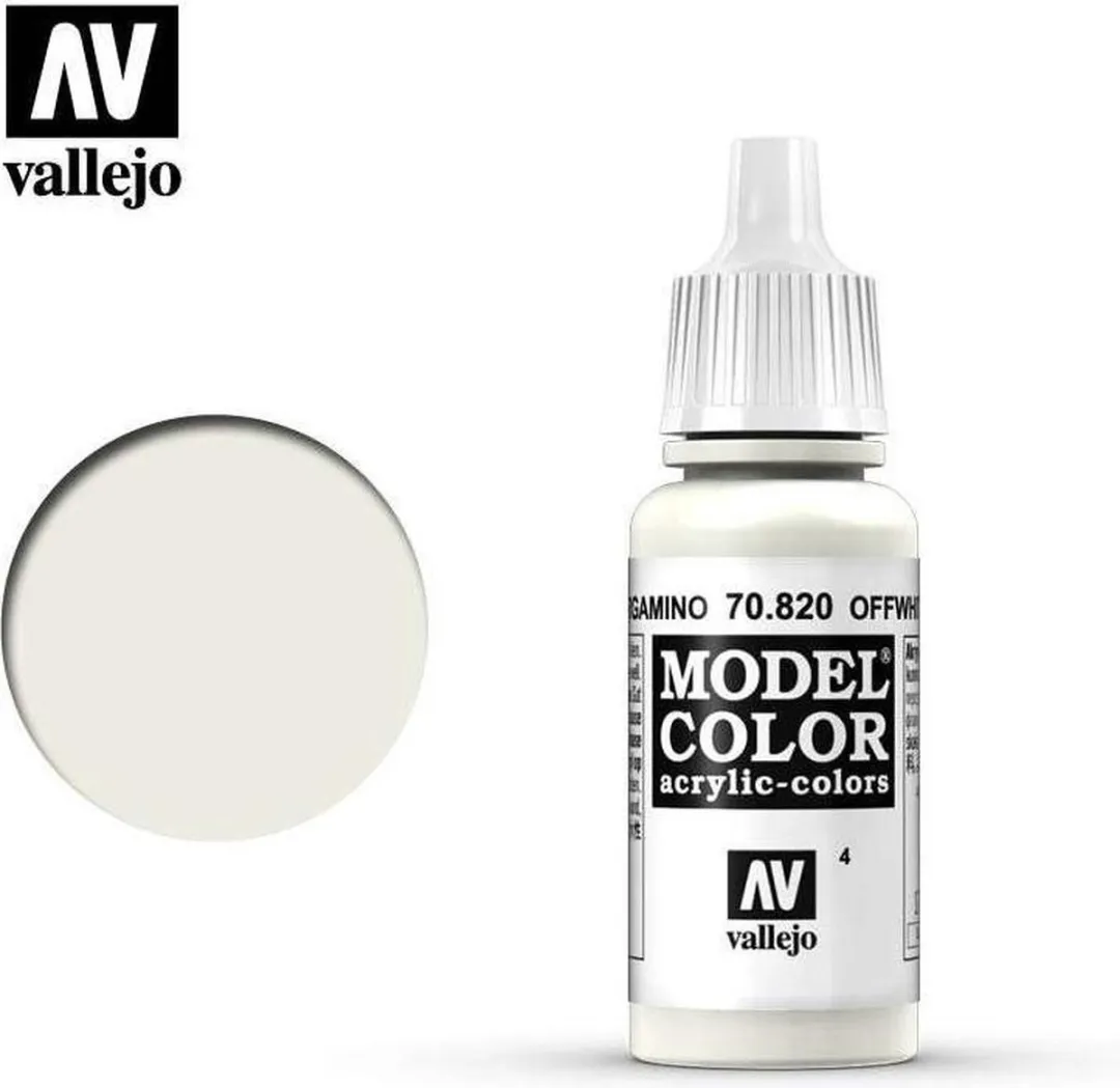 Vallejo Model Color Off White Acrylverf 17ml