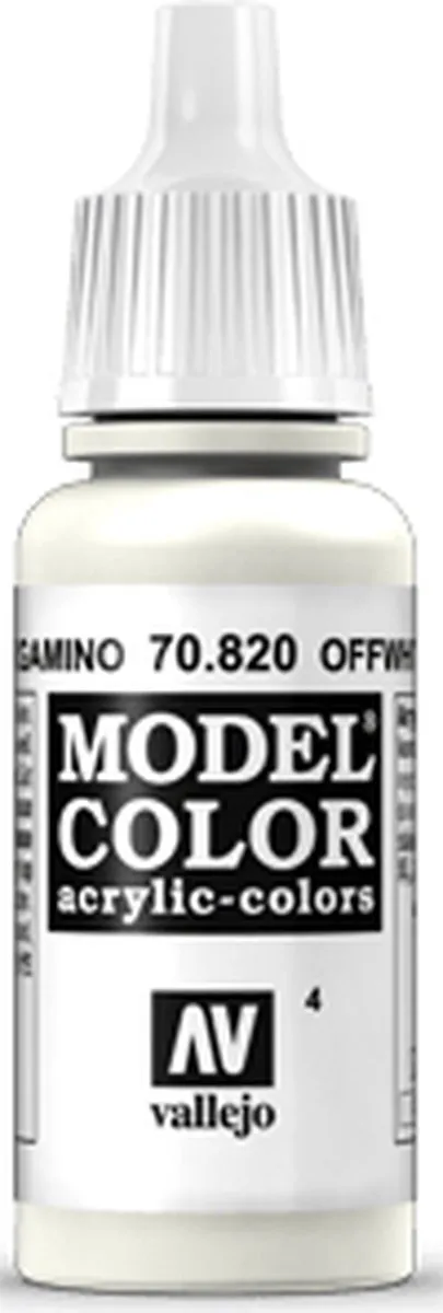Vallejo Model Color Off White Acrylverf 17ml