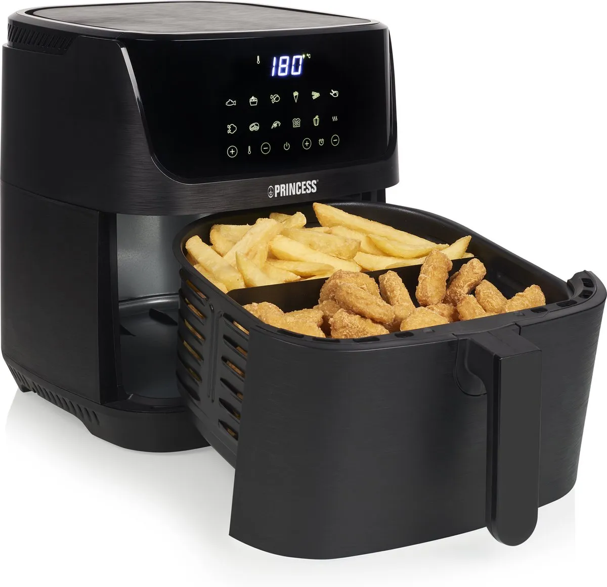 Princess 182061 Airfryer XXL - 1800W - 6 Programma's - Zwart